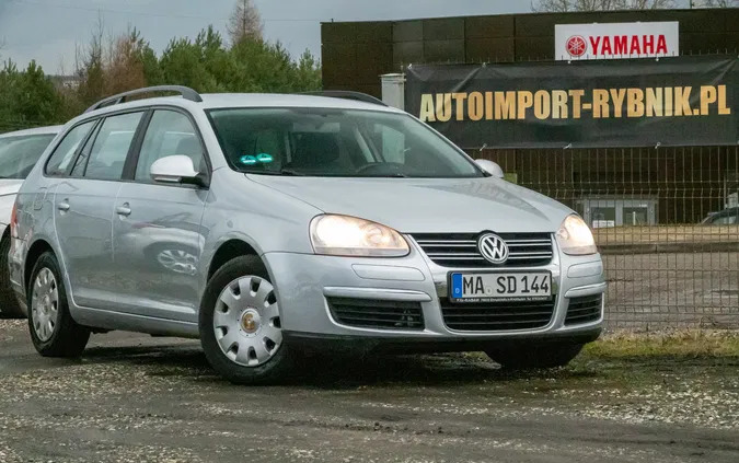 śląskie Volkswagen Golf cena 15000 przebieg: 191491, rok produkcji 2007 z Rybnik